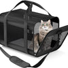 Cat Carrier Dog Carriers for Small Dogs Soft Slided Airline Approved Collapsible Pet Travel Carrier, Small (16.3