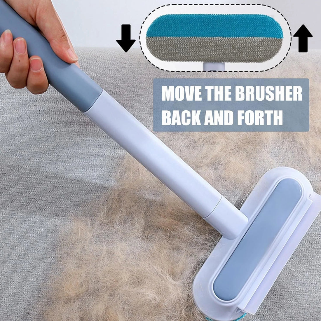 Pet Hair Remover, Reusable Cat and Dog Hair Remover & Lint Brush Roller