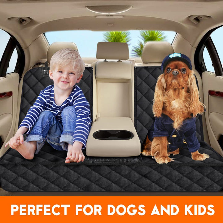 Back Seat Cover for Dogs Pet Car Seat Protector 