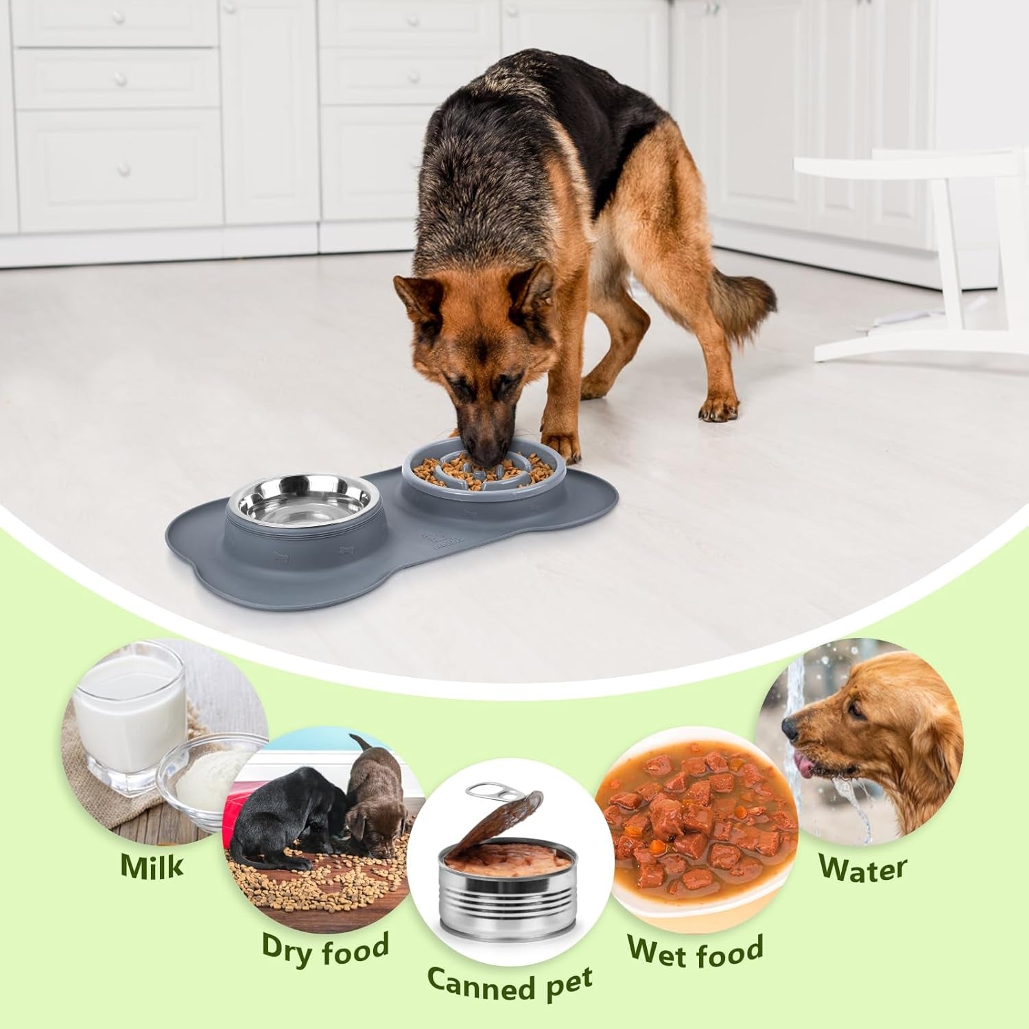 Slow Feeder Dog Bowls to Slow down Eating