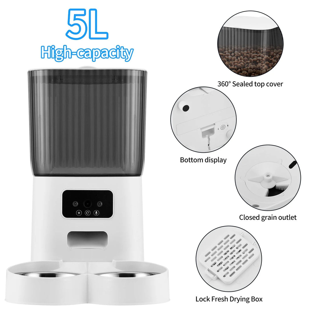 Automatic Cat Feeder with Camera 