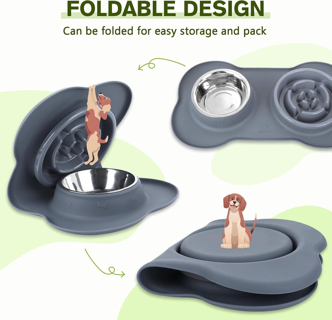 Slow Feeder Dog Bowls to Slow down Eating