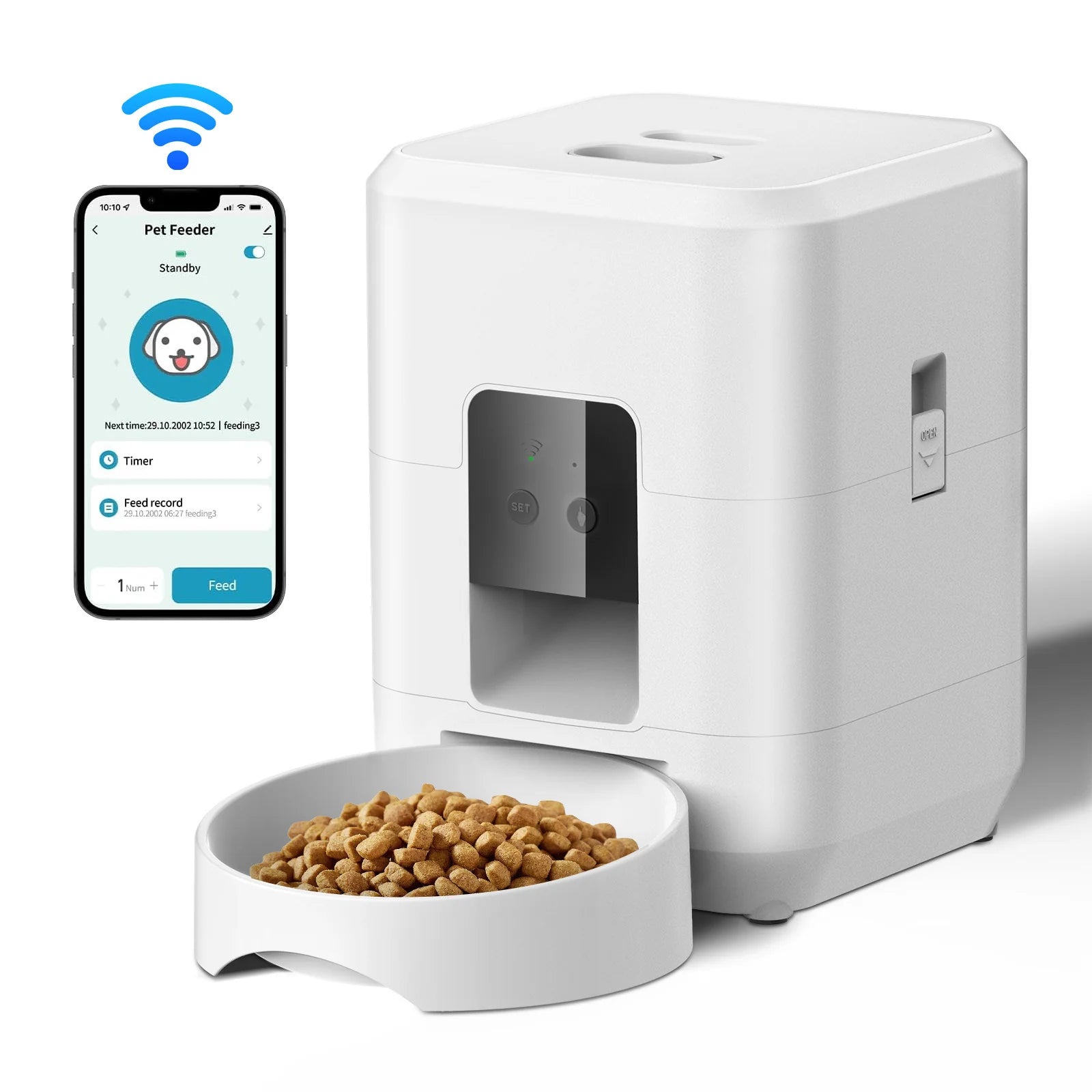 Pet Timing Quantitative Remote Automatic Feeder