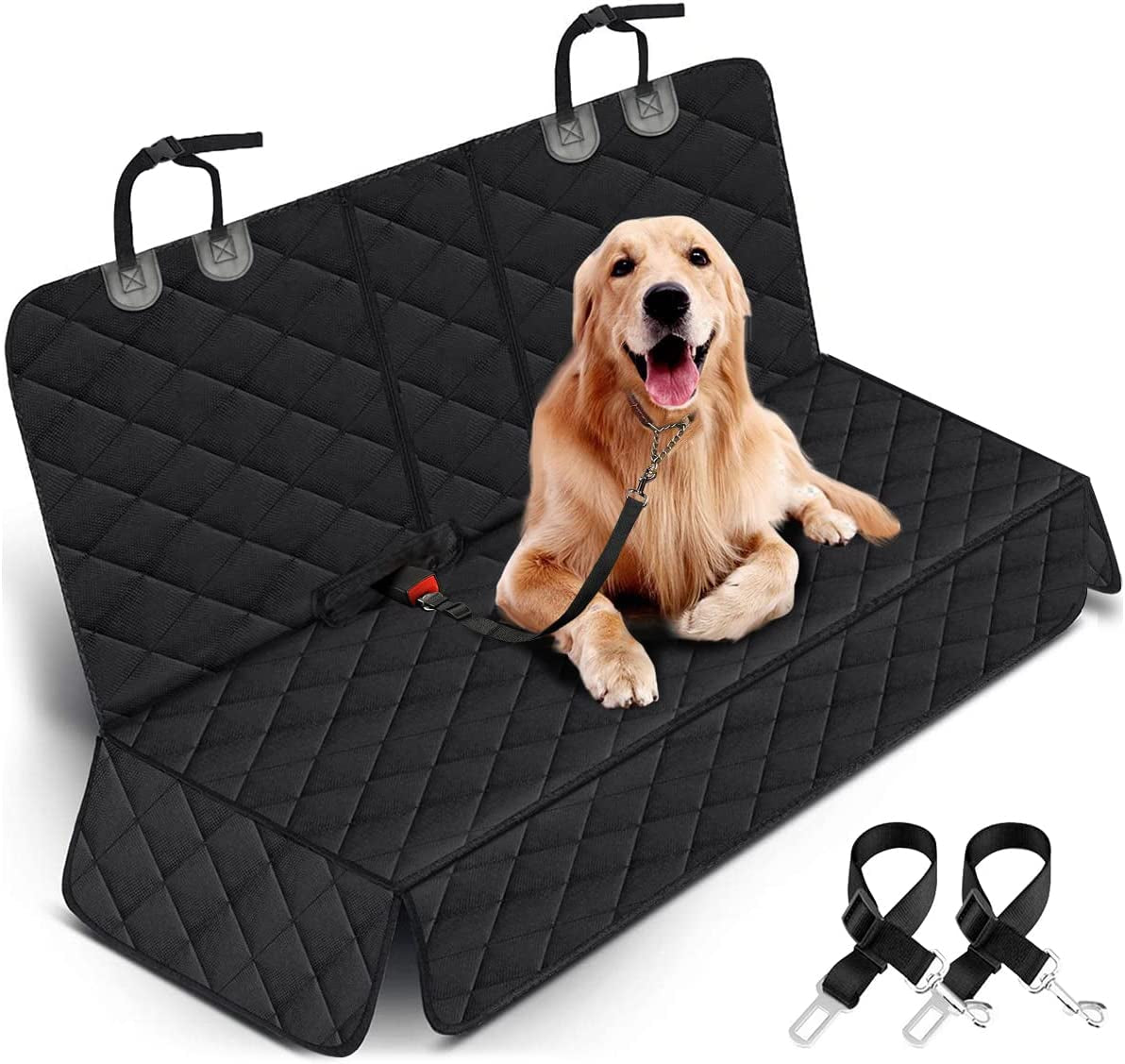 Back Seat Cover for Dogs Pet Car Seat Protector 
