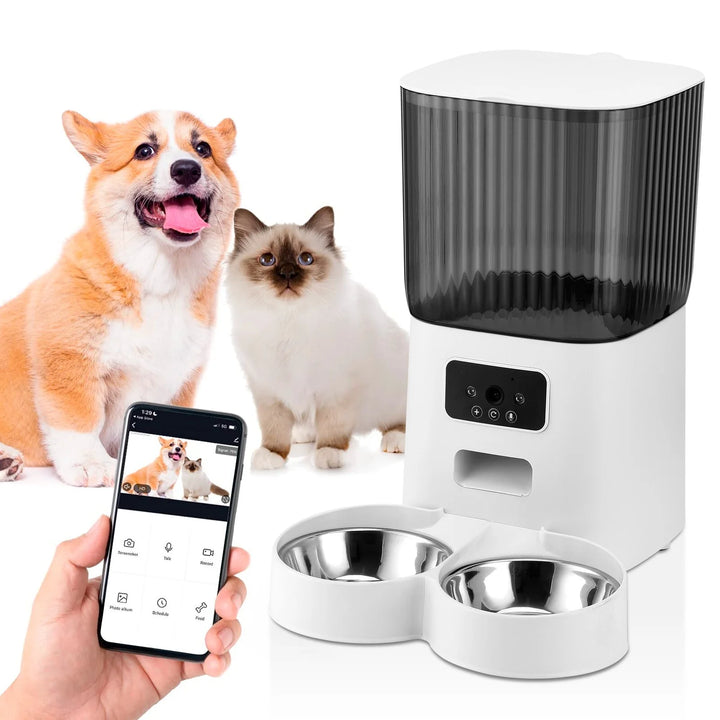 Automatic Cat Feeder with Camera 