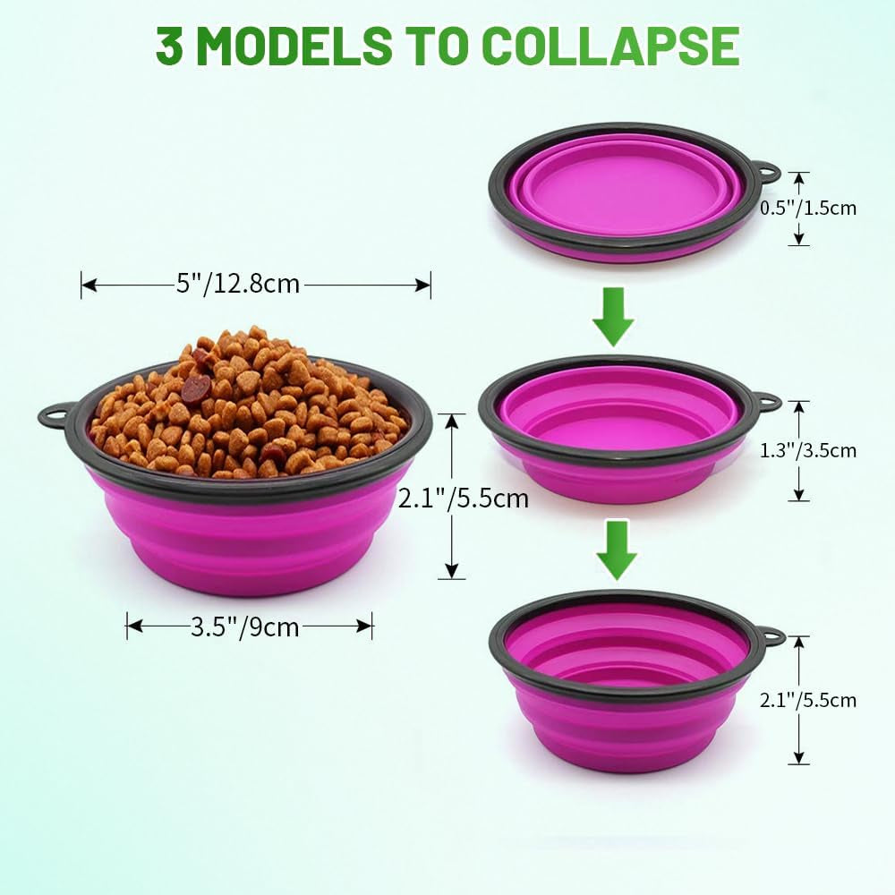 Dog Bowl Pet Collapsible Bowls
