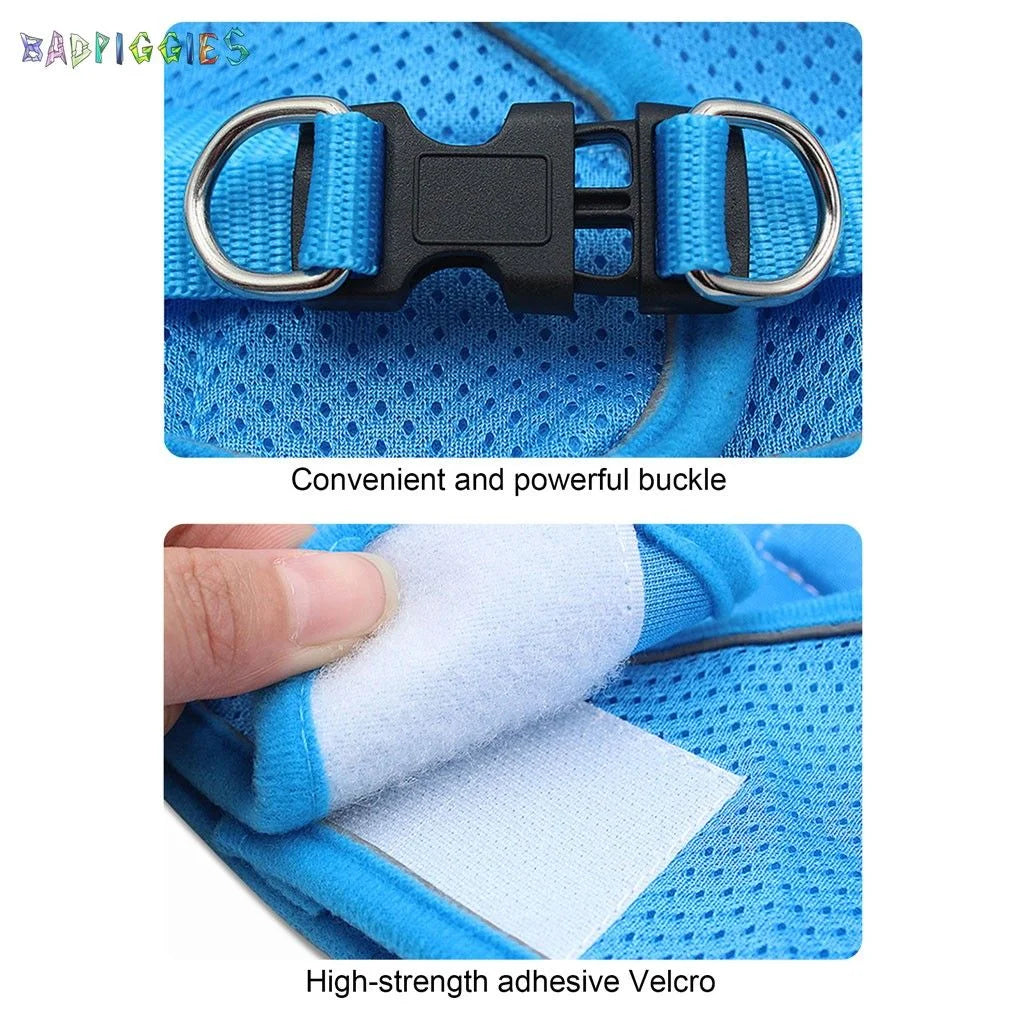 Cat Dog No Pull Harness Leash Set Outdoor 