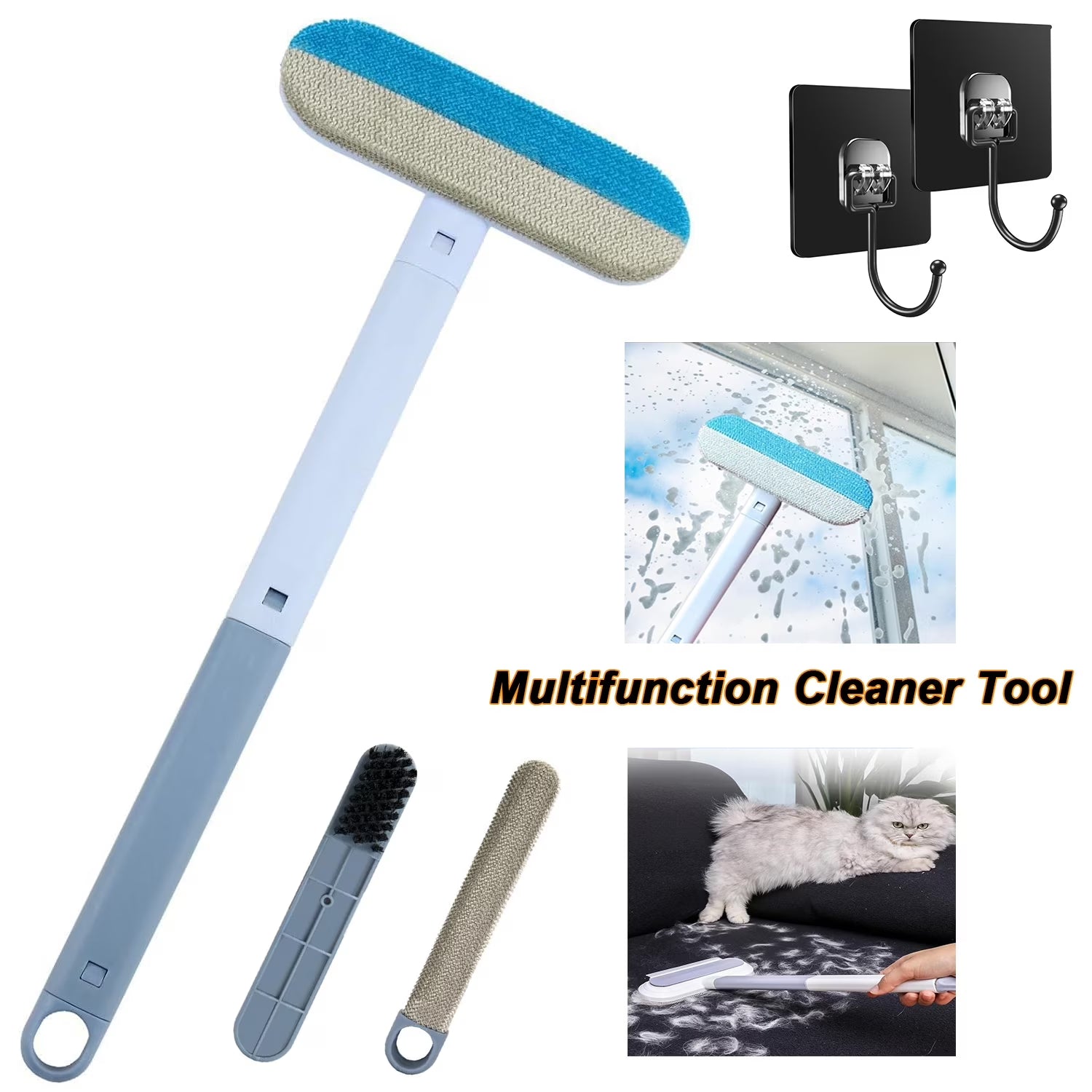 Pet Hair Remover, Reusable Cat and Dog Hair Remover & Lint Brush Roller