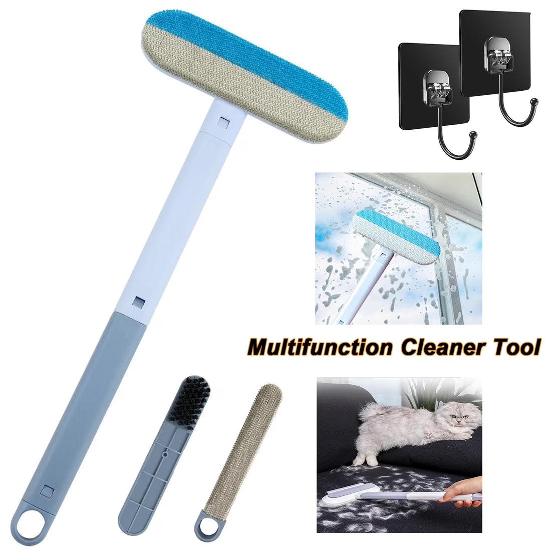 Pet Hair Remover, Reusable Cat and Dog Hair Remover & Lint Brush Roller