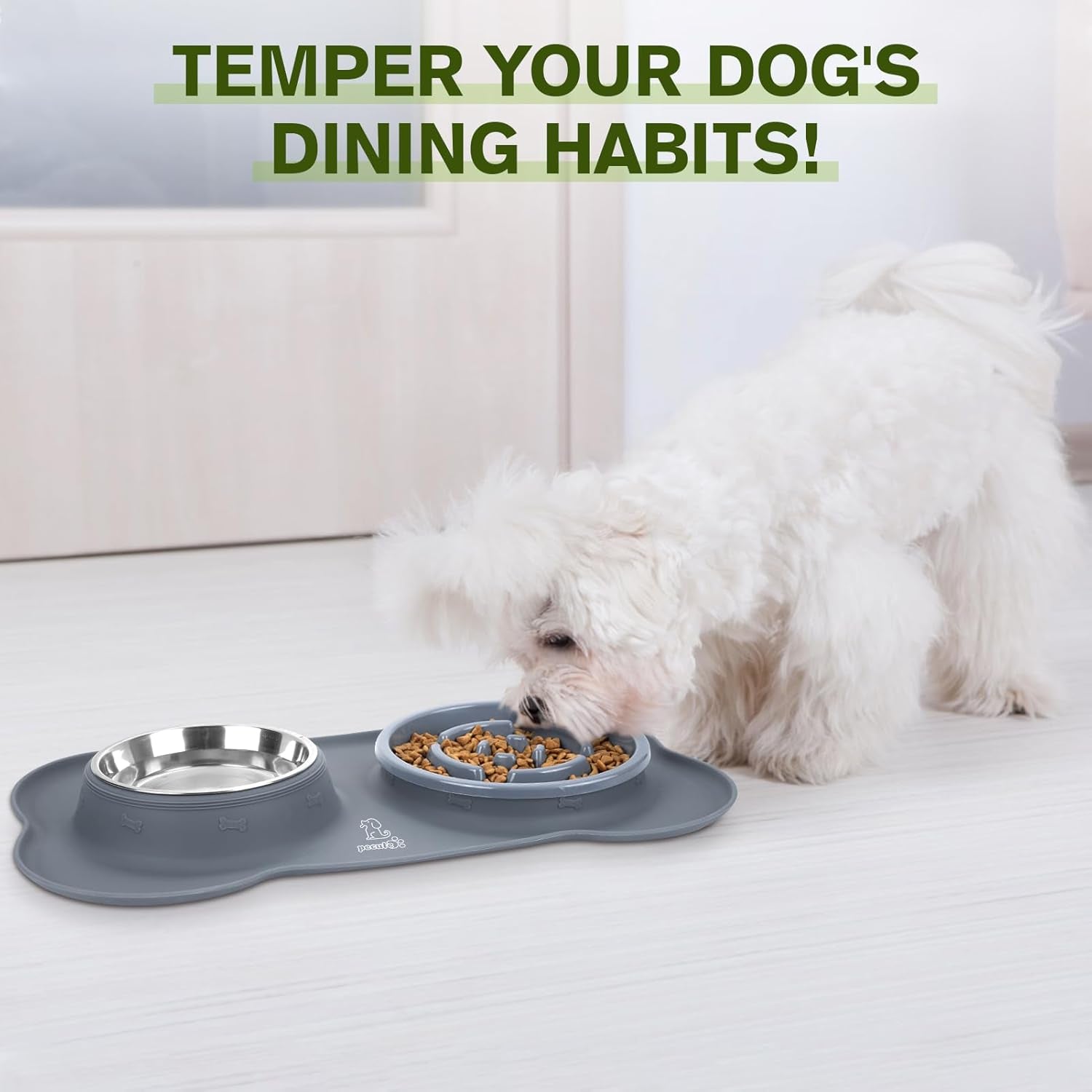 Slow Feeder Dog Bowls to Slow down Eating