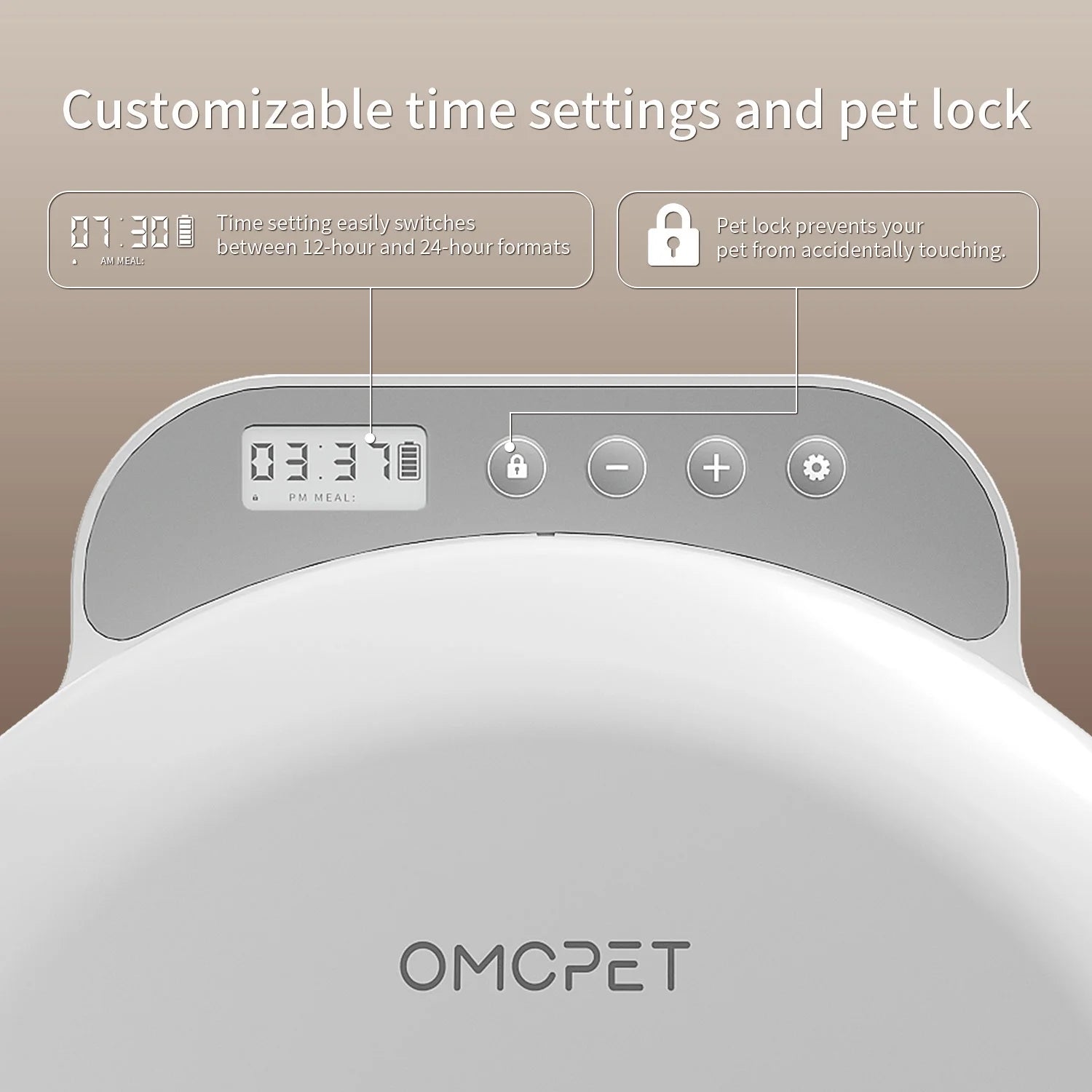 Automatic Cat Feeder Wet Food, Auto Refrigerated Wet/Dry Food Feeder