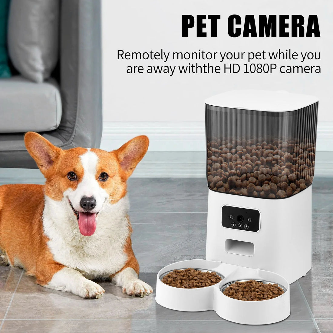 Automatic Cat Feeder with Camera 