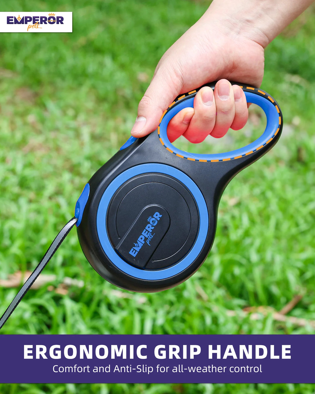 Retractable Dog Leash, 16 Ft, Heavy Duty